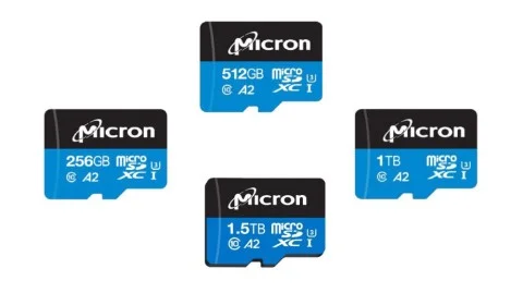 Micron випустить першу у світі карту MicroSD за 1,5 ТБ  