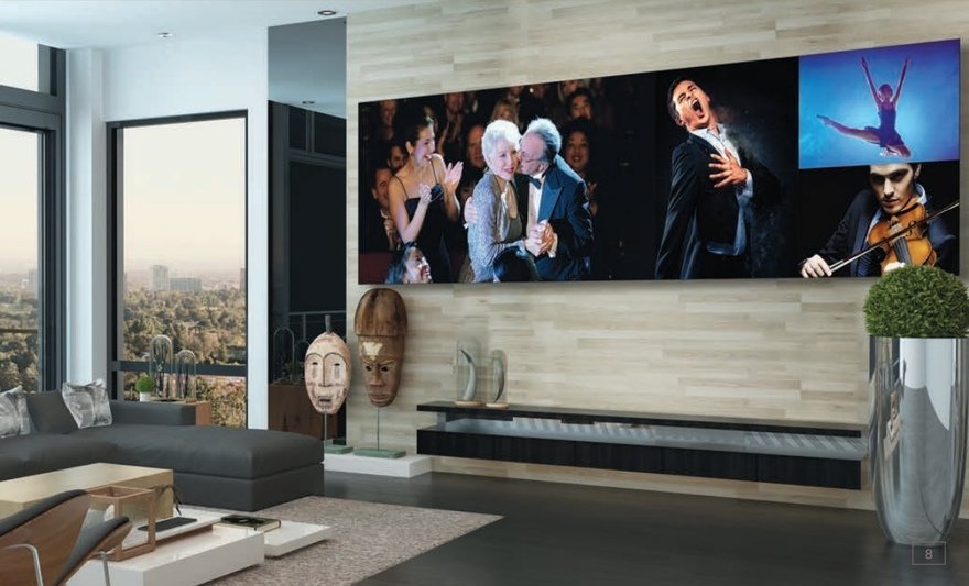 LG показав DVLED-Televisor Extreme Home Cinema з діагоналі 325 "