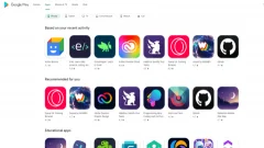 Настільна версія Google Play зазнала значних змін