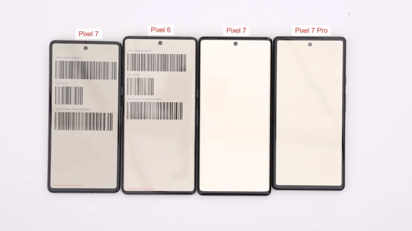 Google Pixel 7 та 7 Pro, показані на живих фотографіях та відео до офіційної презентації  