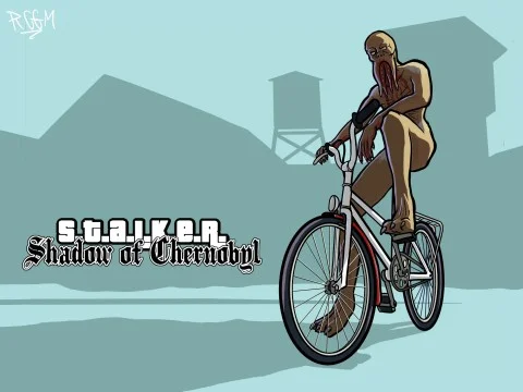Художник показав екрани завантаження S.T.A.L.K.E.R. У стилі GTA: Сан -Андреас