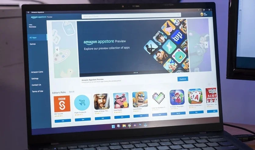 Windows 11 додав магазин із програмами Android