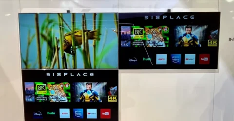 Переміщення представило повністю бездротовий 55-дюймовий телевізор