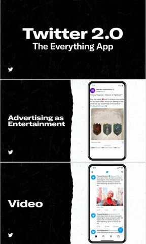 Елон Маск розповів про нові функції Twitter 2.0 та поділився цікавою статистикою