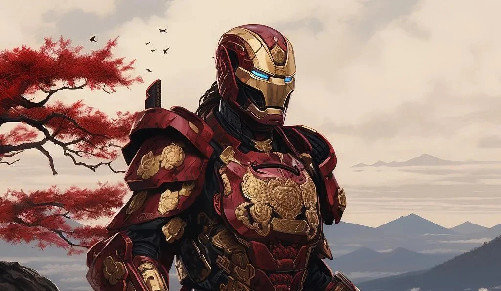 Нейронна мережа перетворила супергероїв та суперзаводів у самурай