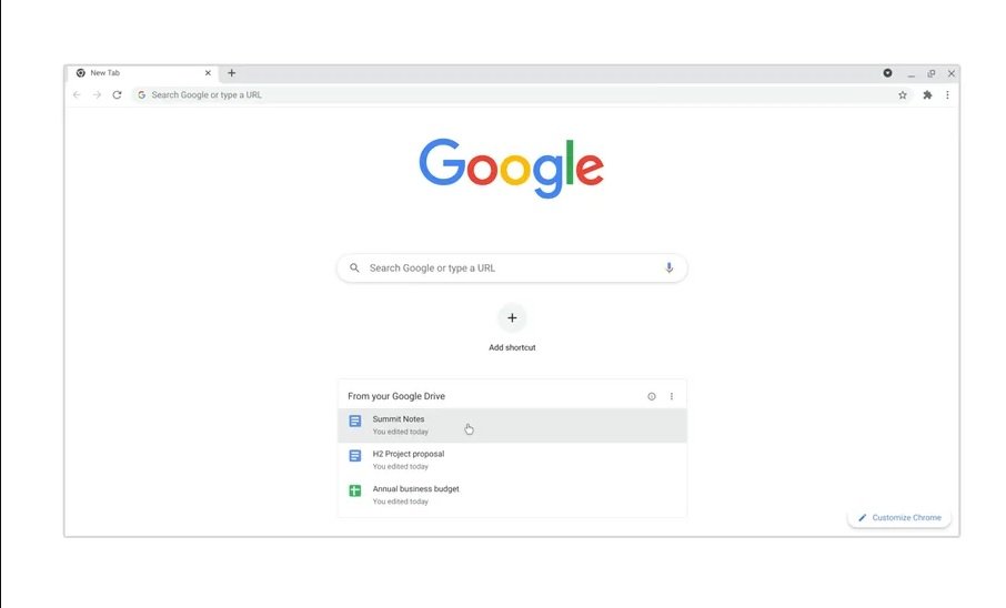 Бета -версія браузера Chrome отримала кілька зручних функцій