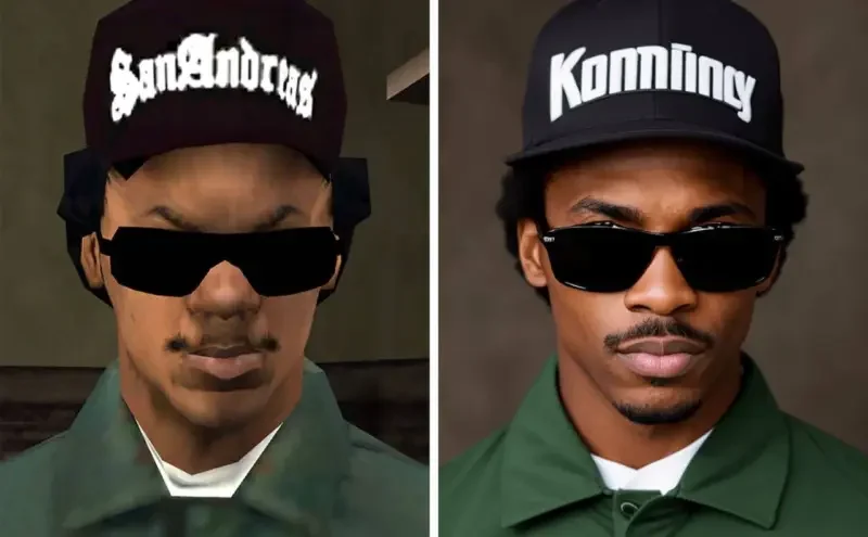 Ентузіаст за допомогою нейронної мережі показав, як персонажі GTA: Сан -Андреас насправді