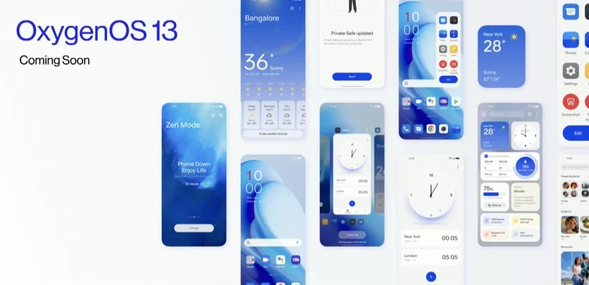 Названі смартфони OnePlus, які отримають Shell Oxygenos 13 