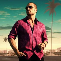 Нейронна мережа показала персонажів серіалу "чудова" у стилі GTA: Vice City