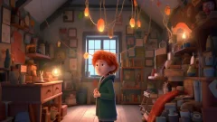 Персонажі франшизи Гаррі Поттера були показані в стилі мультфільмів Pixar Studio