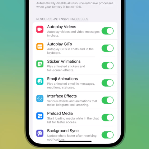 Отримано ще одне основне оновлення 9.5 для Telegram