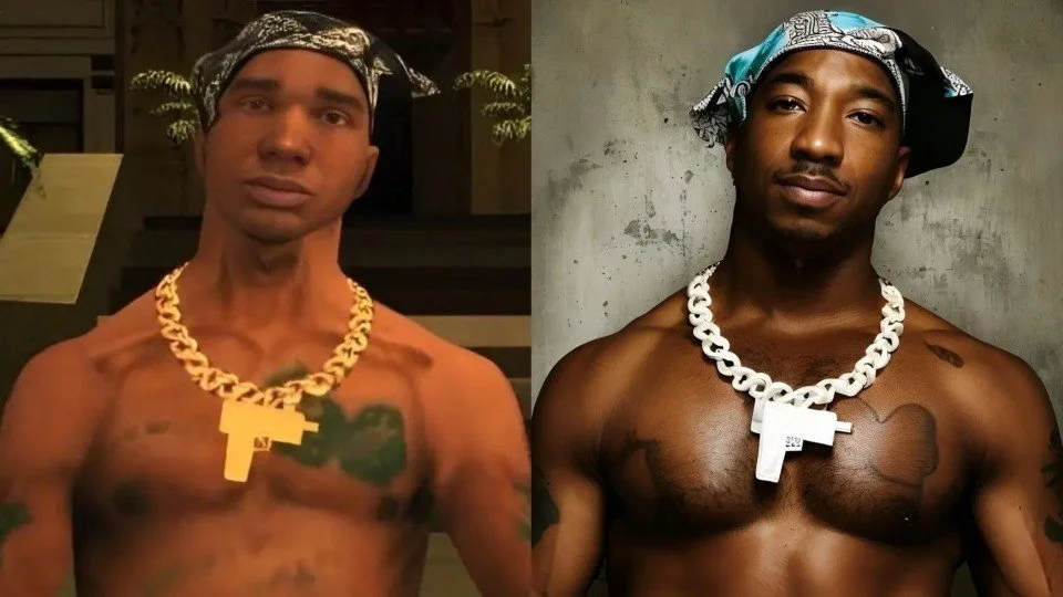 Нейронна мережа, виготовлена ​​з персонажів GTA: Сан -Андреас Реальні люди