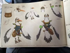 В Інтернеті, сторінки арт -книжки "Легенда про Зельду": Сльози царства