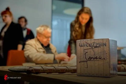 Автор "Witcher" відвідав CD Projekt Red Studio