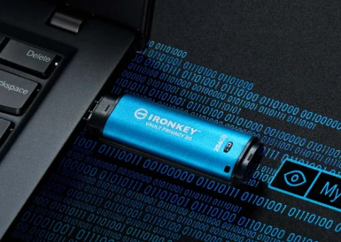 Кінгстон представив SSD з екраном та чотирма криптовалютами