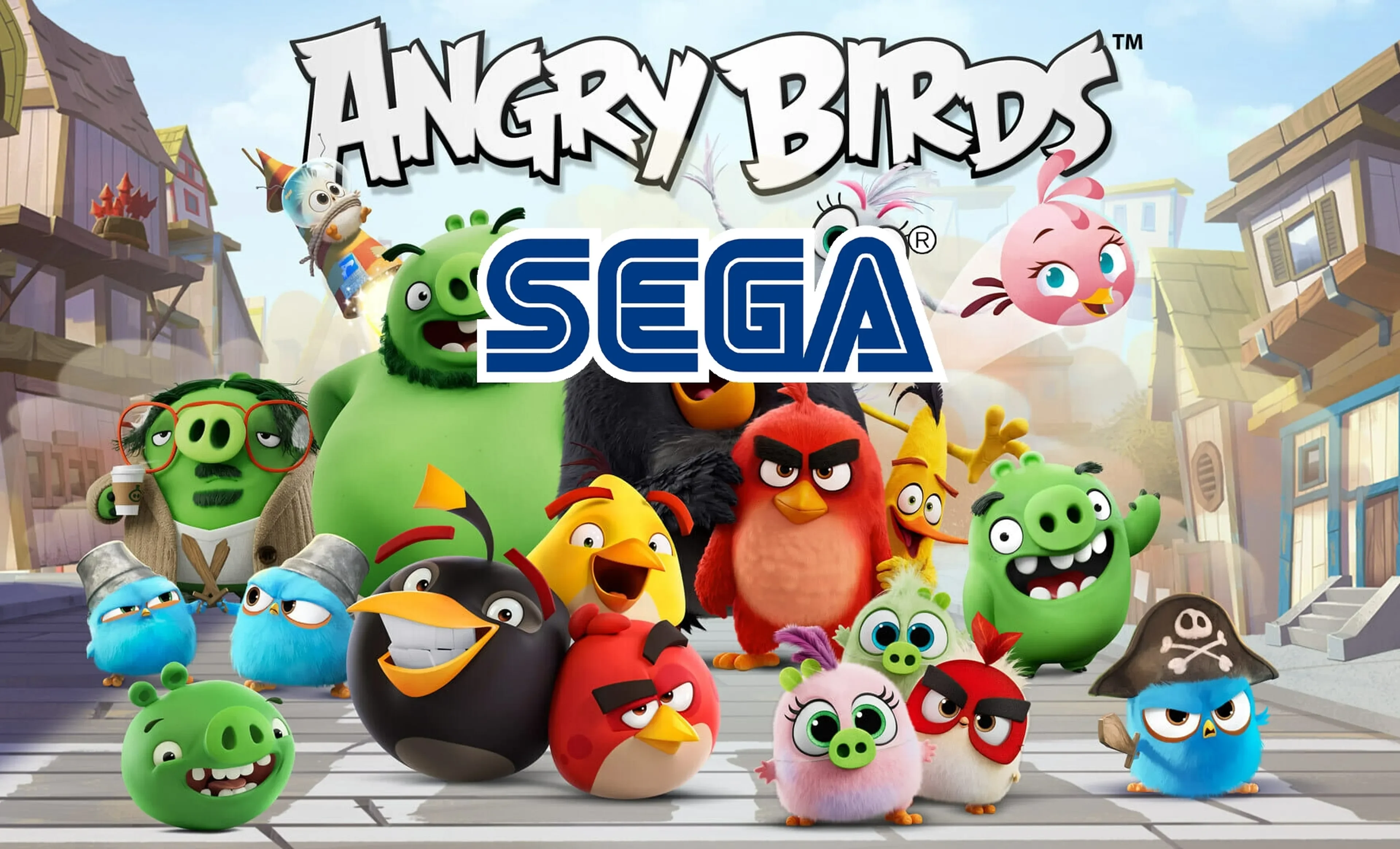 Sega має намір придбати Rovio - студію, яка створила серію "Angry Birds"