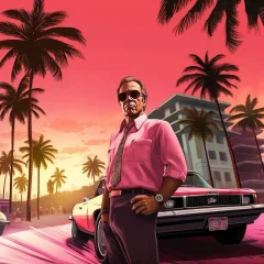 Нейронна мережа показала персонажів серіалу "чудова" у стилі GTA: Vice City