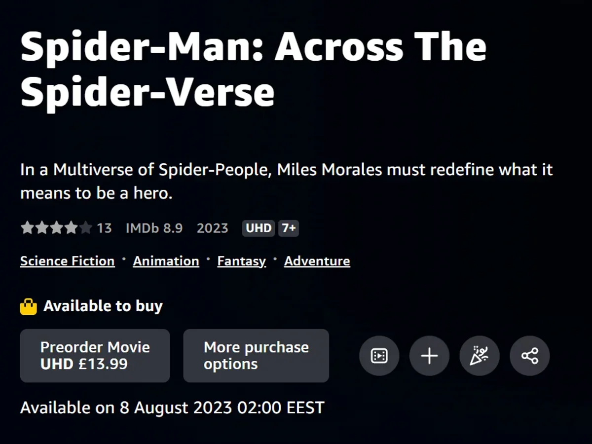 Дата цифрового випуску мультфільму-павука: через павук-вірш стала відомим