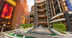 Гравець створив місто Сіті Сіті з Кіберпанка 2077 до Minecraft