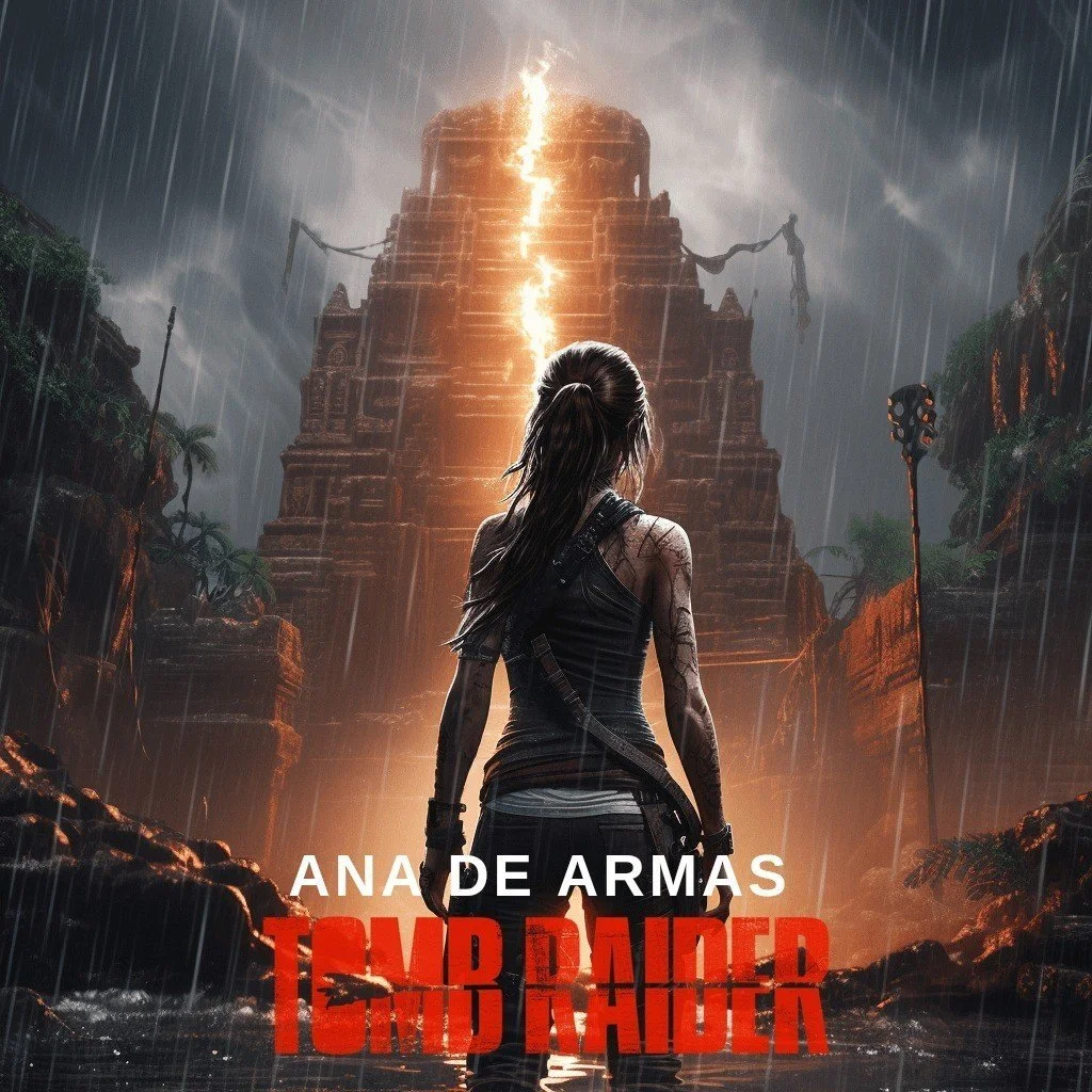 Midjourney показав актрисі Ану де Армас на зображенні Лари Крофт