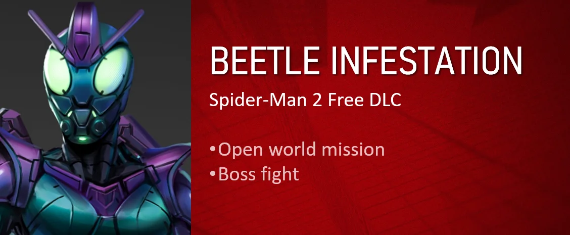 Для Marvel's Spider-Man 2, три безкоштовні доповнення, розширене видання та версія гри для ПК