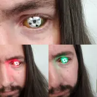 Американець створив технологічний світлий око з NFC 