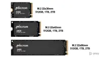 Micron представив мініатюрний SSD з об'ємом 2 Тб