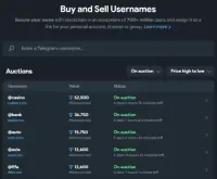 Прізвиськи для криптовалют: Telegram придумав новий спосіб монетизації  