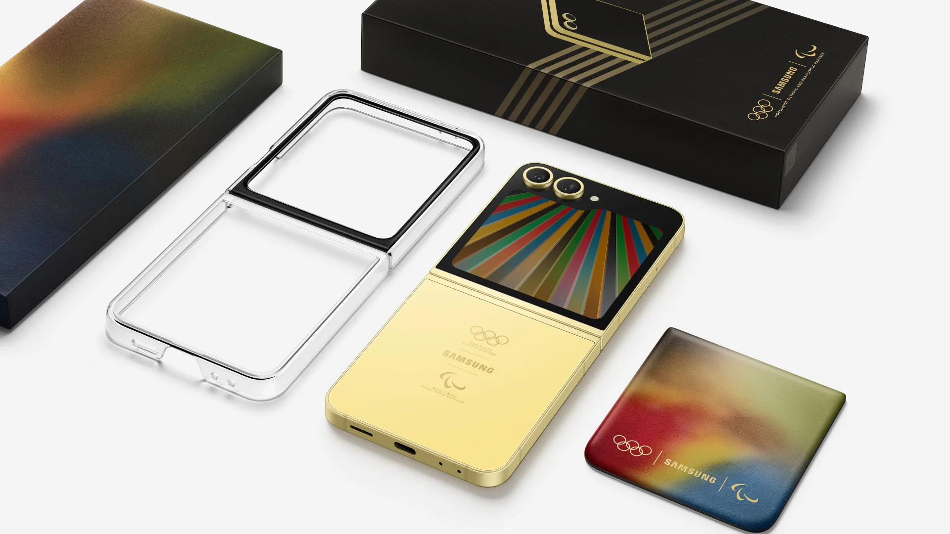 Samsung випустив спеціальну версію підкладки Z Flip6 для олімпійців