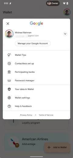 Google буде обробляти мобільний гаманець гаманця для пристроїв Android