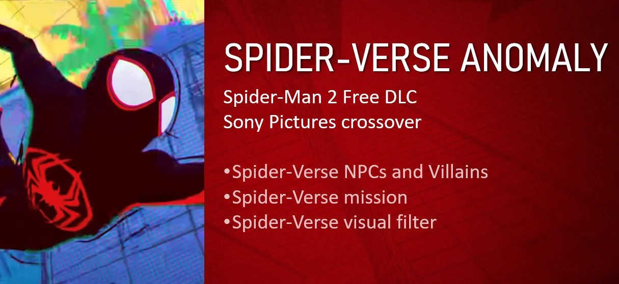 Для Marvel's Spider-Man 2, три безкоштовні доповнення, розширене видання та версія гри для ПК